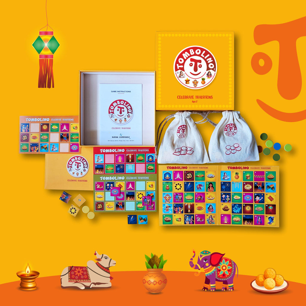 Tombola Indian Festival Edition Board Game